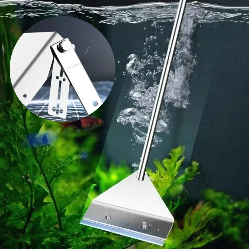 Planted Aquarium Tools - Fish Tank Cleaning Tool Flat Sand