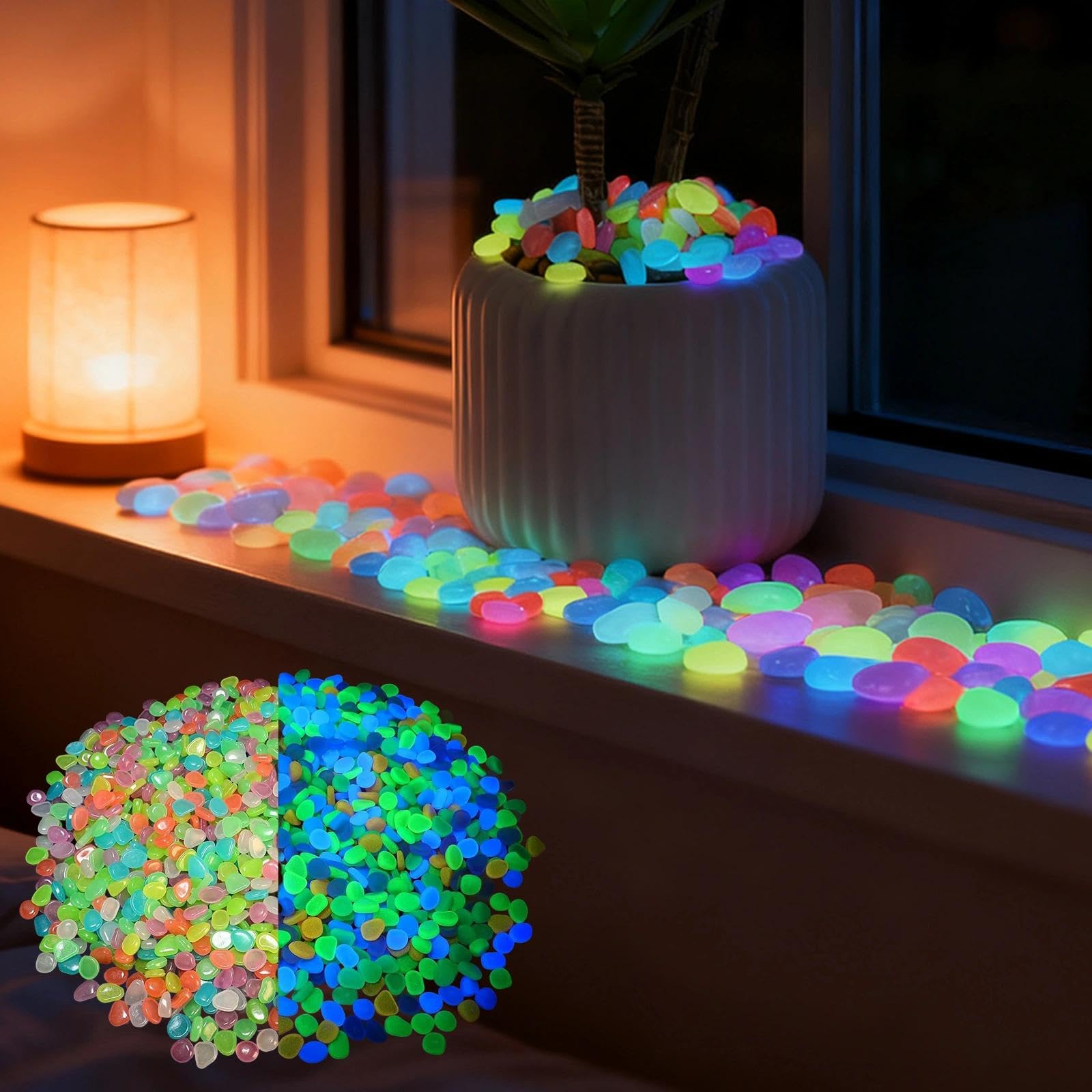Aquarium Planted Aquarium - Potted Plants Glow In The Dark