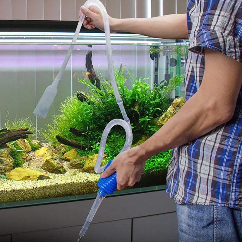 Planted Aquarium Tools - Aquarium Siphon Fish Tank Syphon Vacuum