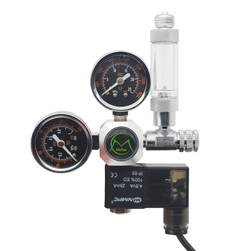 Planted Aquarium Co2 Kit - Aquarium CO2 Regulator Magnetic Solenoid Check