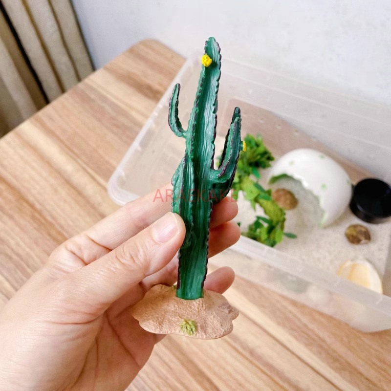 Planted Aquarium Mini - Simulated plant, mini coconut tree, aquarium,