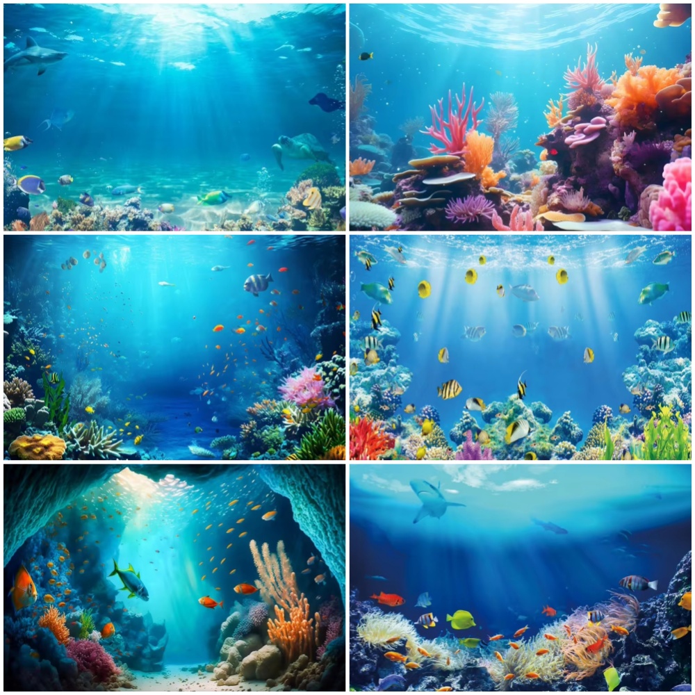 Planted Aquarium Photos - Ocean Underwater World Fish Coral Aquarium
