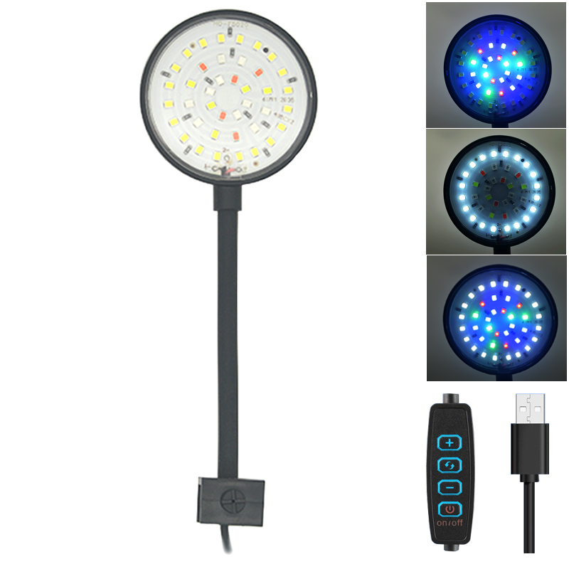 USB Aquarium LED Lamp Fish Tan - огляд і ціна Planted Aquarium Pendant Light
