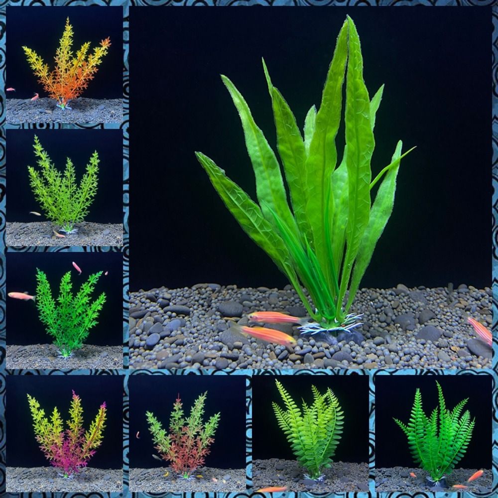 Fish Tank Ornament Plant Aquar - огляд і ціна Planted Aquarium Bowl