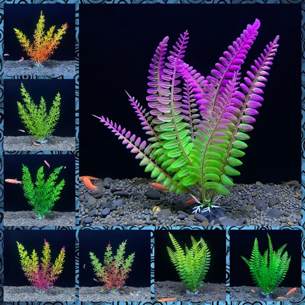 Fish Tank Ornament Plant Aquar - огляд і ціна Planted Aquarium Bowl