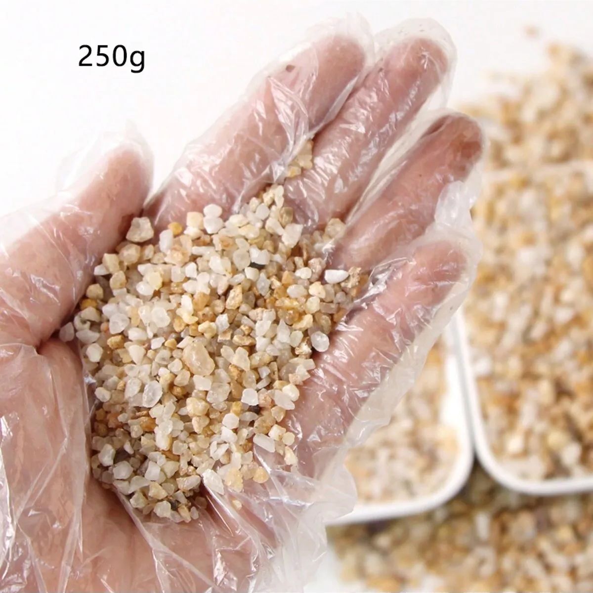 1pc-250g Natural Crystals Grav - огляд і ціна Aquarium Plant Gravel