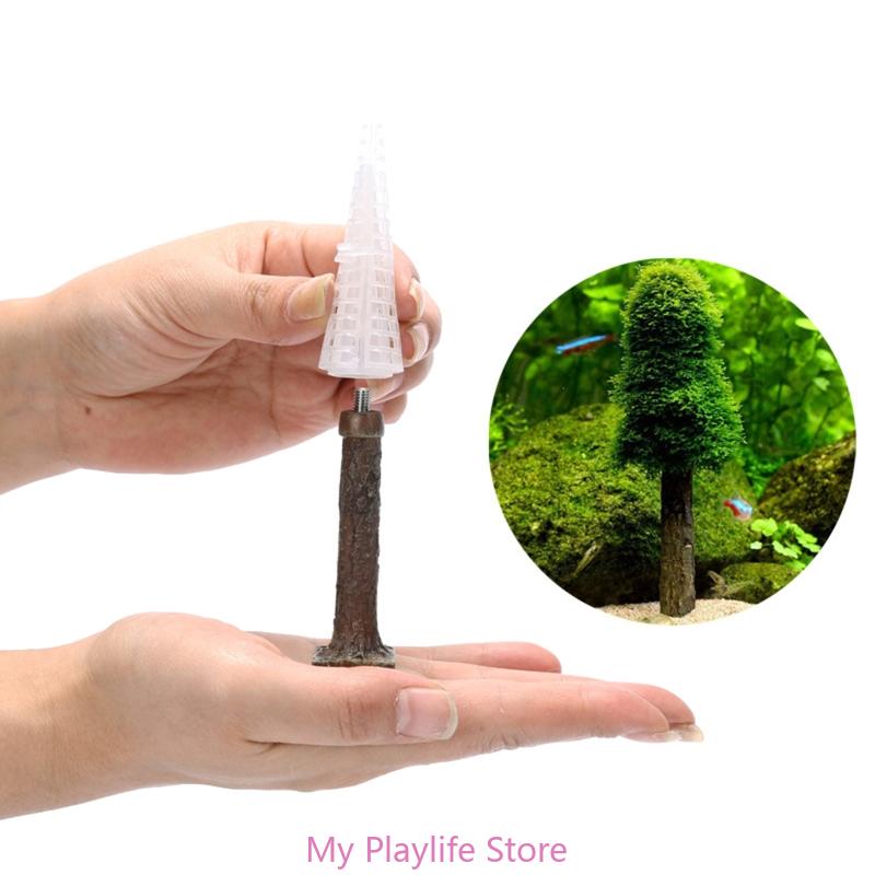 Aquarium Moss Decoration Fish  - огляд і ціна Planted Aquarium Mini
