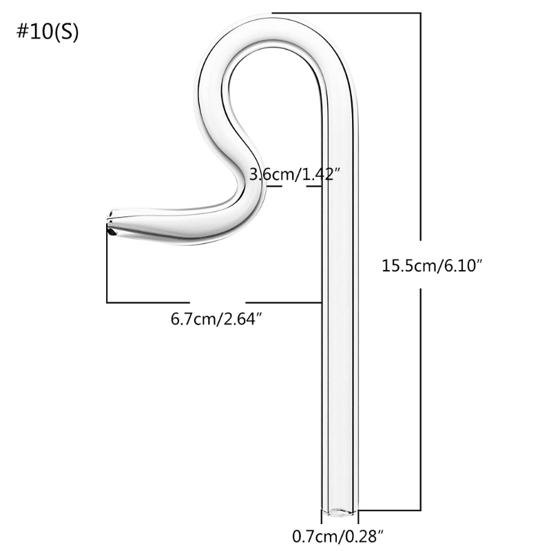 Glass Jet Outflow Pipe Create  - огляд і ціна Planted Aquarium Mini
