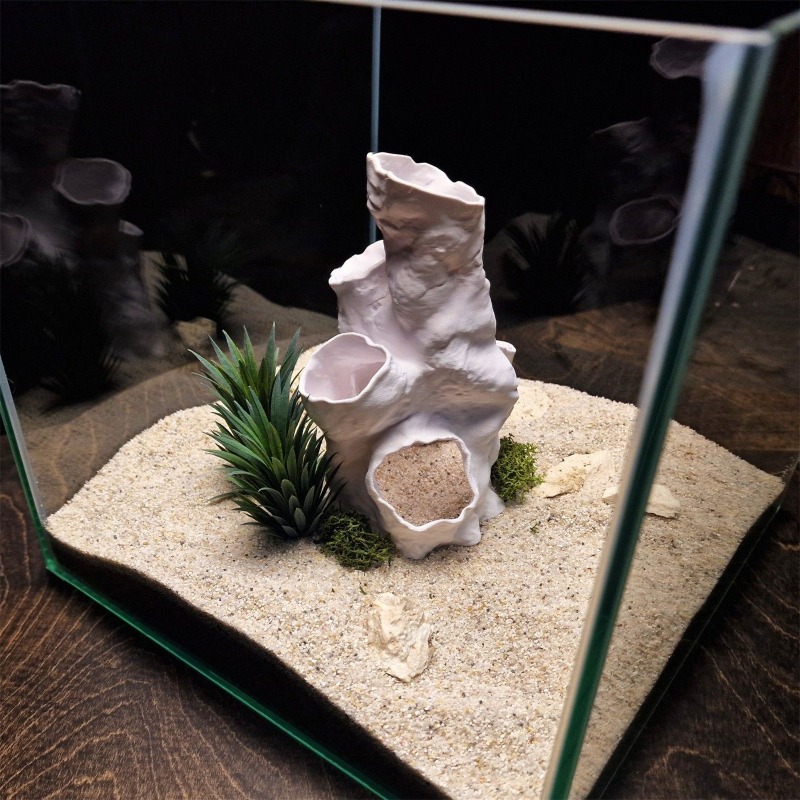 Hot Sale 3D Printed Coral Tunn - огляд і ціна Aquarium Plants For Sale