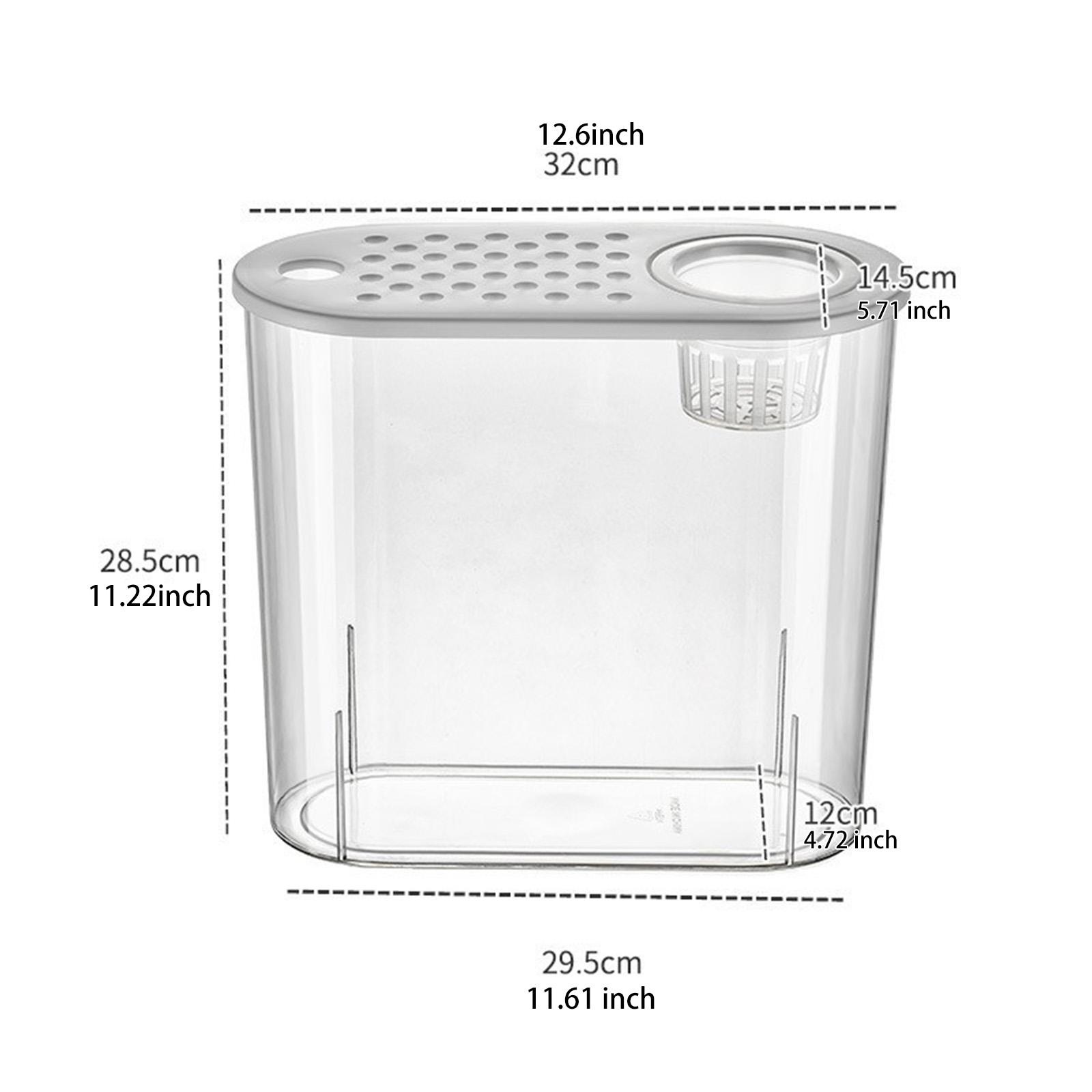 Office Desktop Fish Tank Aquar - огляд і ціна Planted Aquarium Bowl