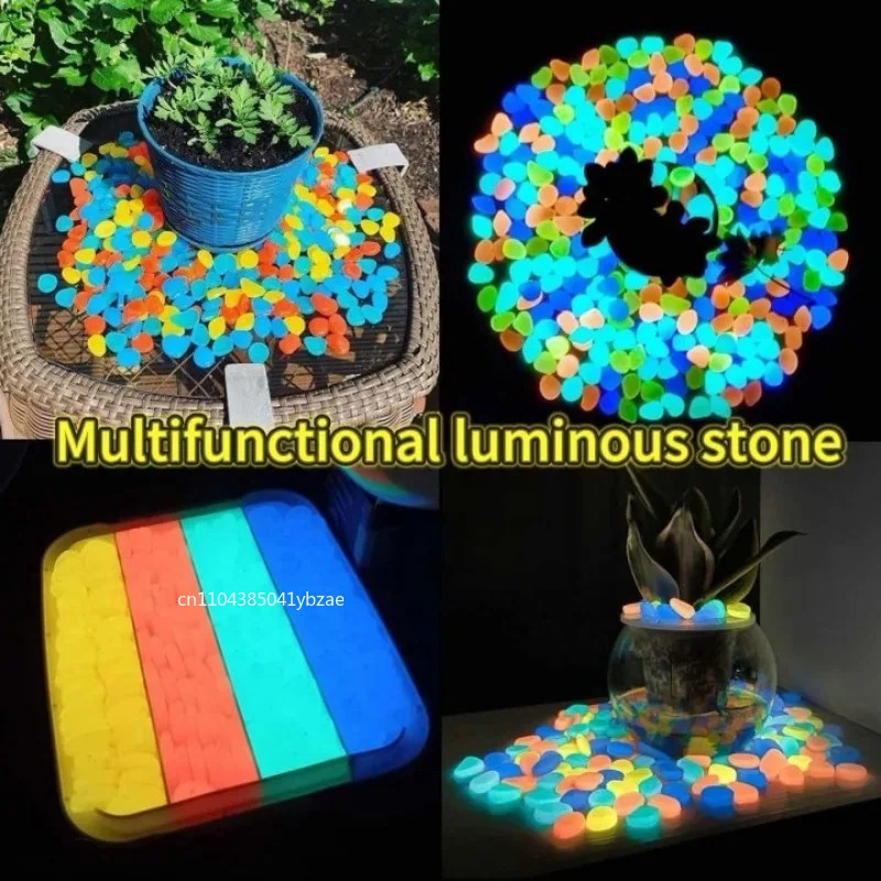 100-800pcs Glow in The Dark Pe - огляд і ціна Aquarium Planted Aquarium