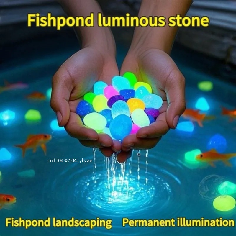 100-800pcs Glow in The Dark Pe - огляд і ціна Aquarium Planted Aquarium