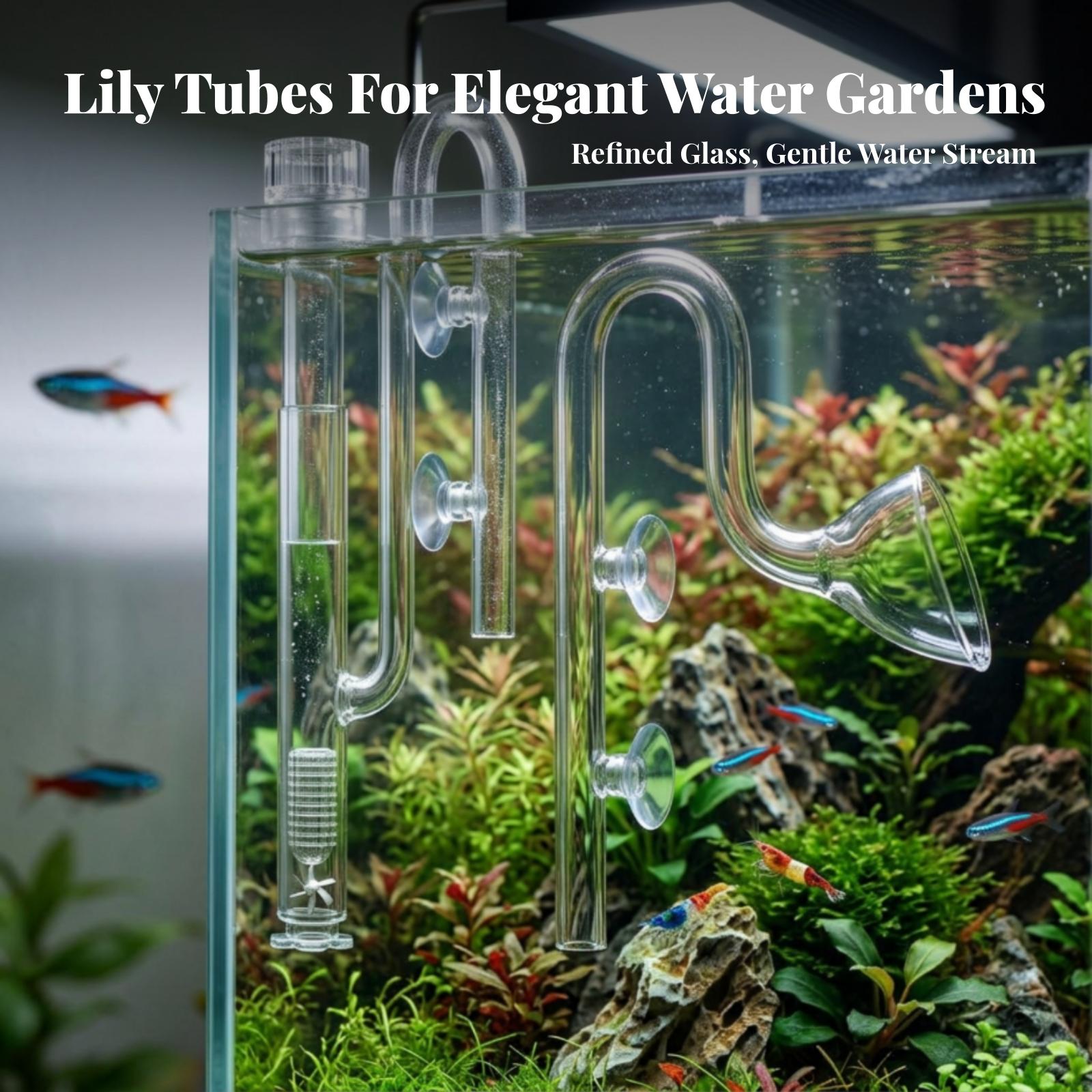 Aquarium Filter Inlet and Outl - огляд і ціна Aquarium Lily Pipe