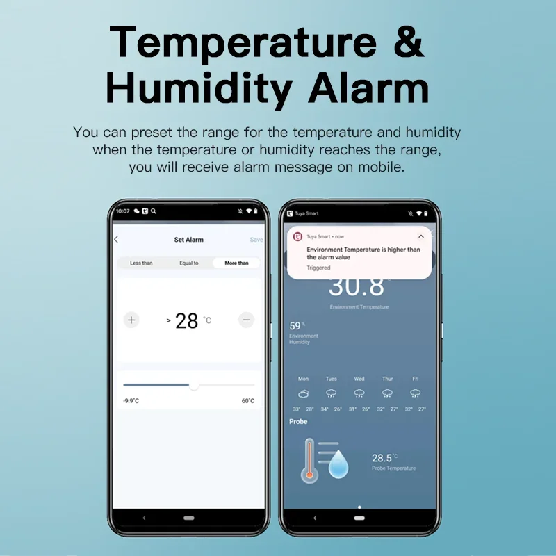 Tuya WiFi Temperature Humidity - огляд і ціна Aquarium Planted Aquarium