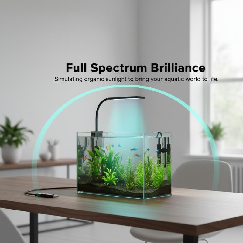 USB Aquarium Clip Light Flexib - огляд і ціна Aquarium Planted Aquarium