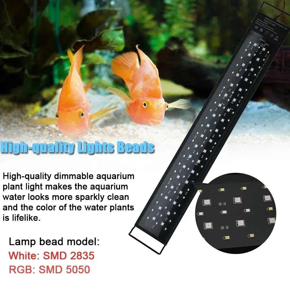 IP68 Waterproof Aquarium LED L - огляд і ціна Planted Aquarium Pendant Light