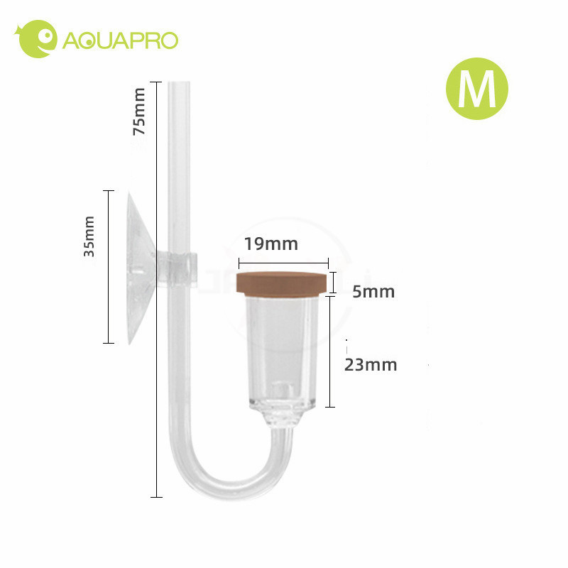 MINI CO2 Diffuser With Bubble  - огляд і ціна Planted Aquarium Mini