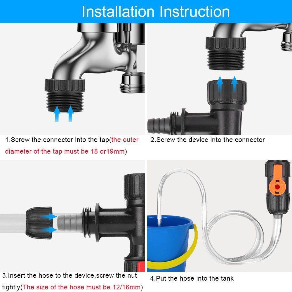 Fish Tank Water Changer Access - огляд і ціна Planted Aquarium Tools
