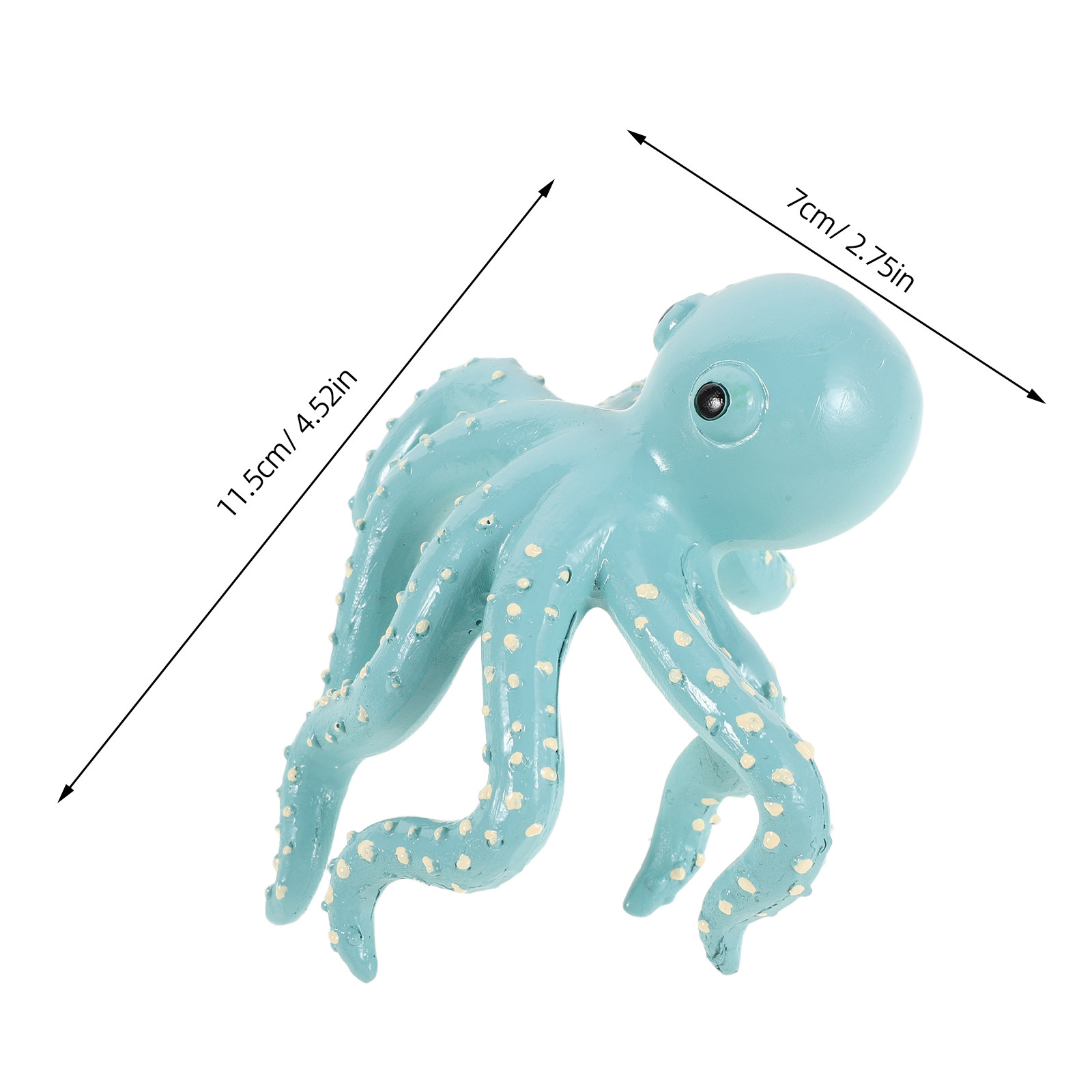 Climbing Octopus Statue Resin  - огляд і ціна Aquarium Plant Octopus