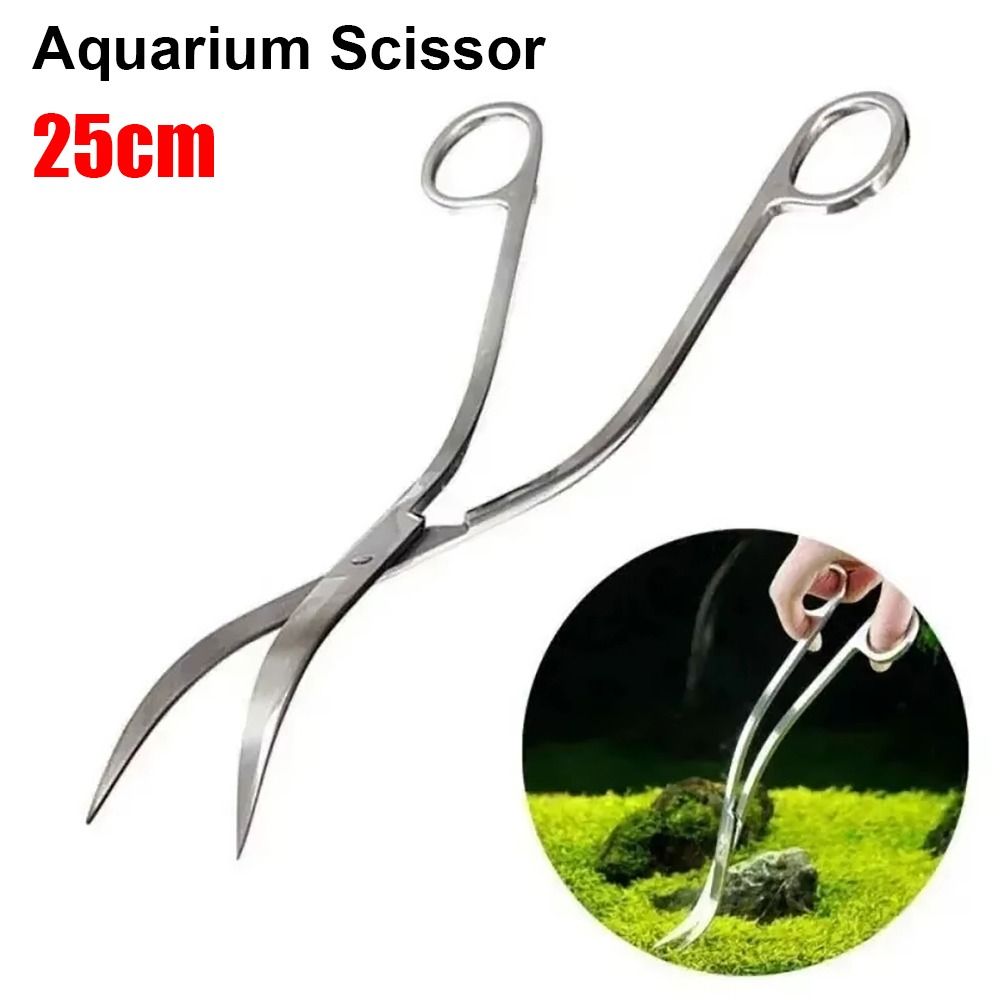 1Pcs Stainless Steel Aquarium  - огляд і ціна Planted Aquarium Tools