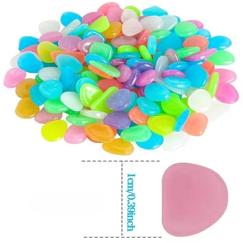 50-200pcs Glow in The Dark Peb - огляд і ціна Aquarium Planted Aquarium