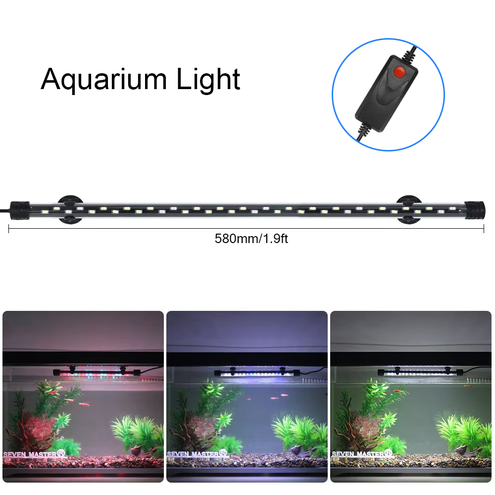 58CM  Aquarium Light LED Plant - огляд і ціна Planted Aquarium Pendant Light