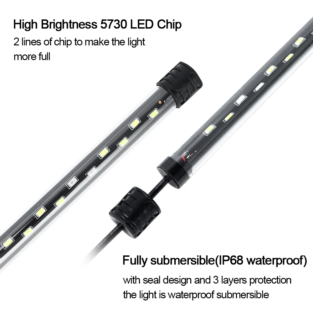 58CM  Aquarium Light LED Plant - огляд і ціна Planted Aquarium Pendant Light