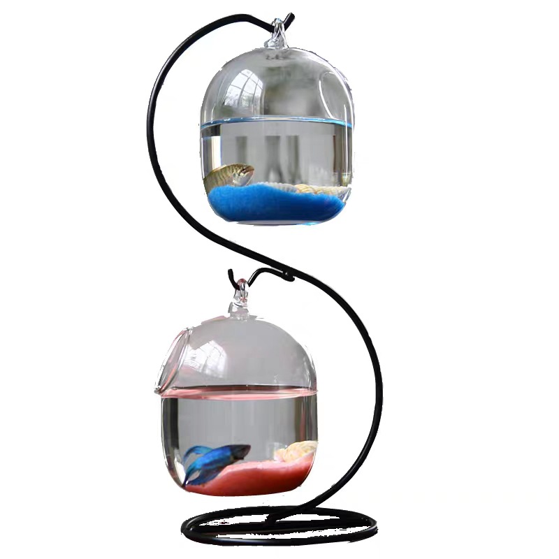 Creative Double-deck Suspended - огляд і ціна Planted Aquarium Bowl