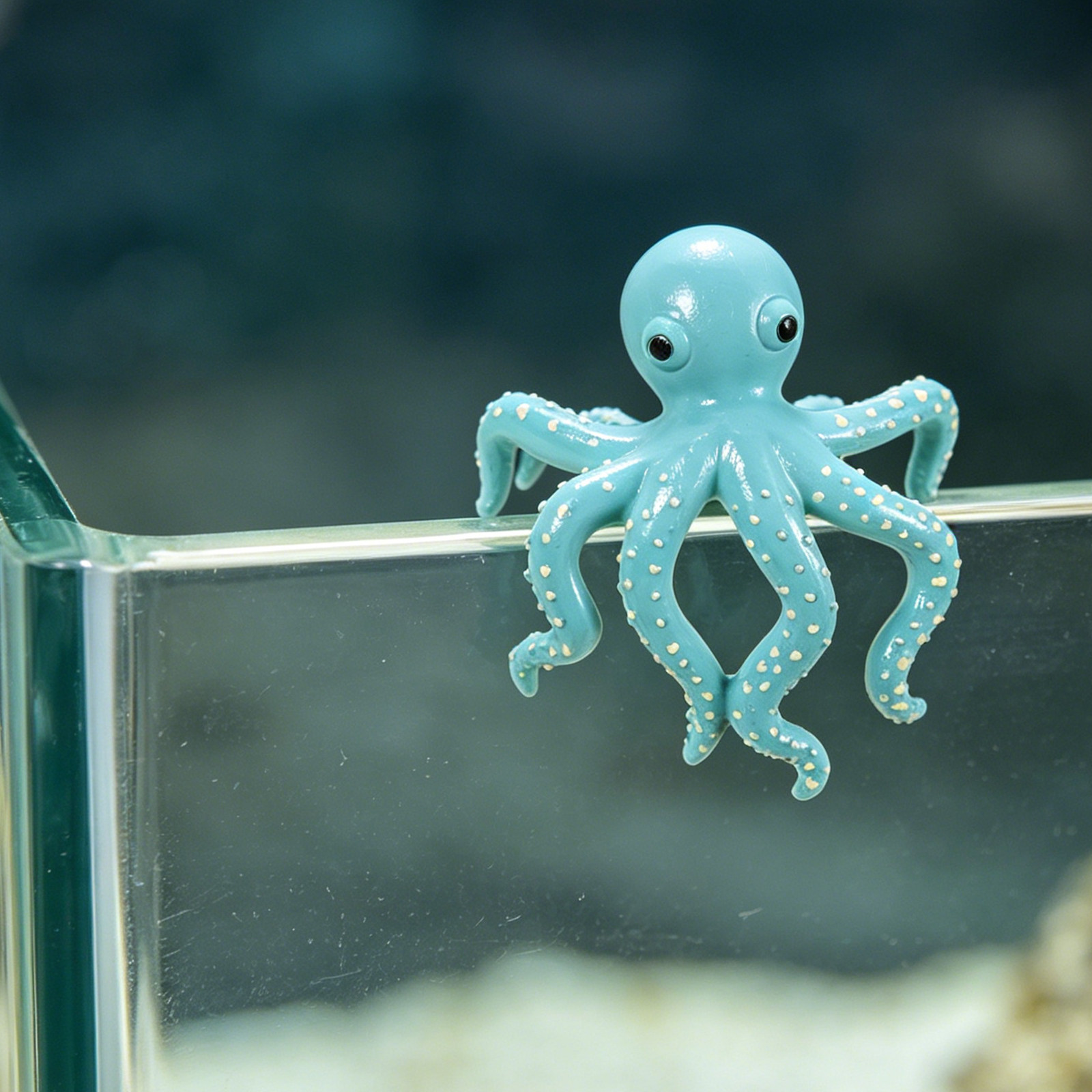 Climbing Octopus Resin Sculptu - огляд і ціна Aquarium Plant Octopus
