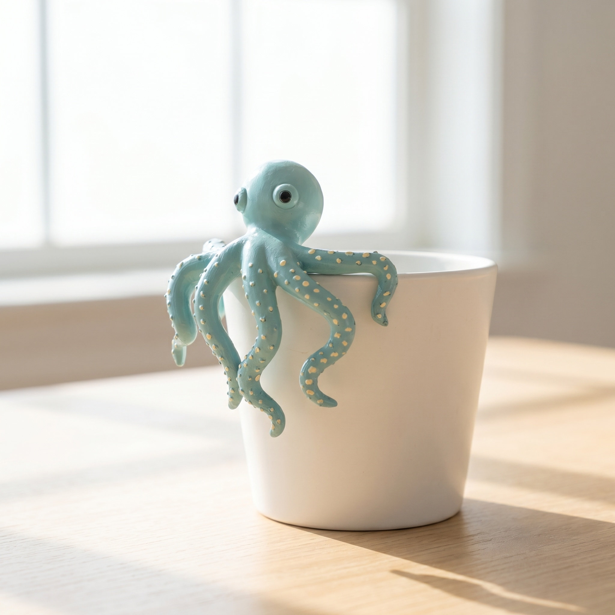 Climbing Octopus Resin Sculptu - огляд і ціна Aquarium Plant Octopus