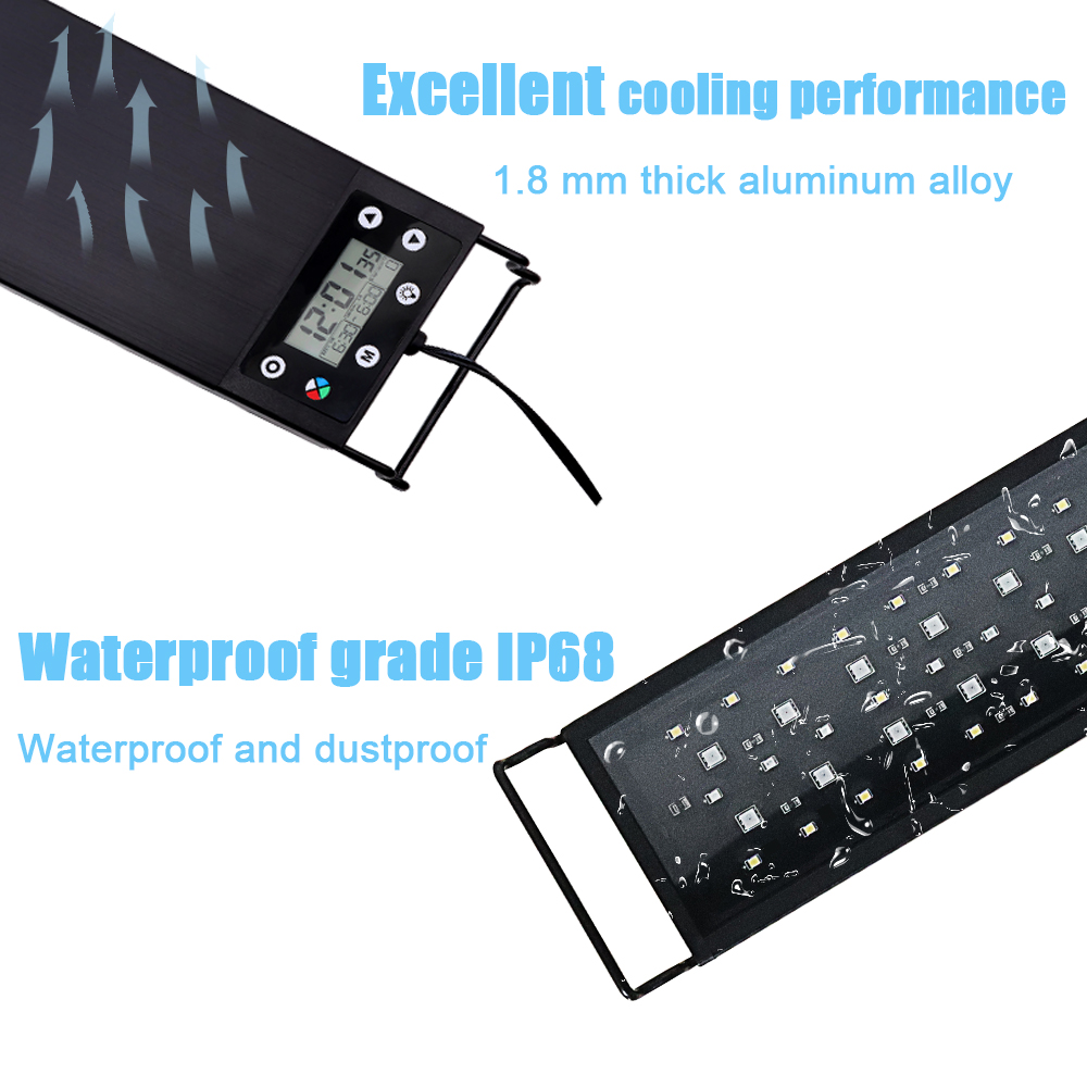 30-60cm Fish Tank 24/7 Full Sp - огляд і ціна Planted Aquarium Pendant Light