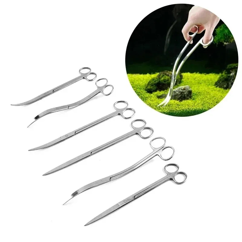 Aquarium Scissors,Extra Long S - огляд і ціна Planted Aquarium Tools