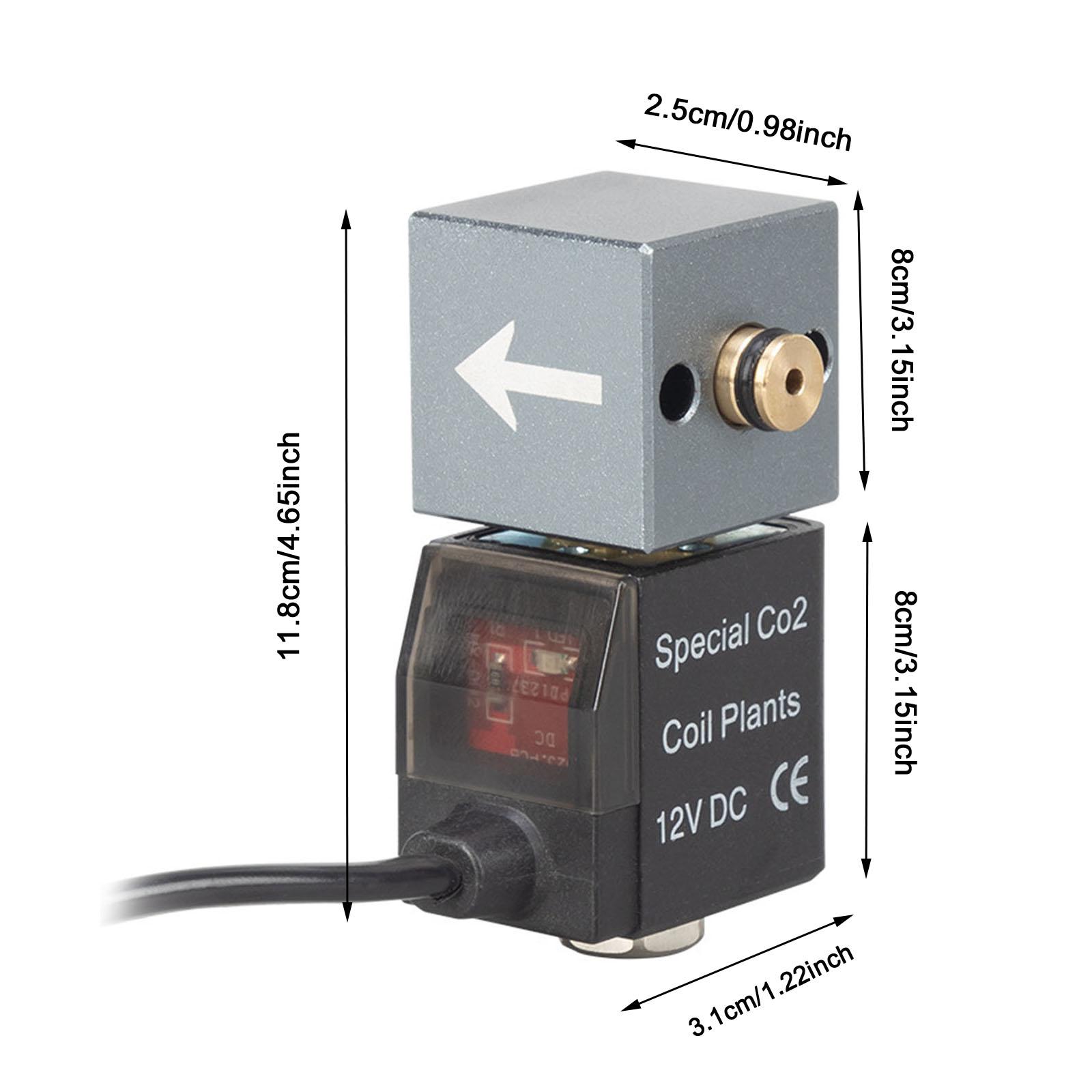 Aquarium CO2 Solenoid Kit Alum - огляд і ціна Planted Aquarium Co2 Kit