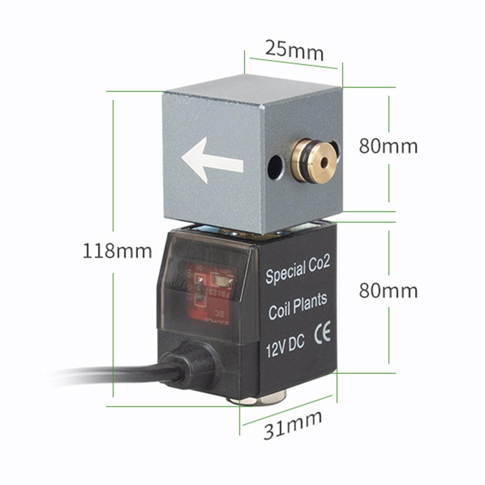 Aquarium CO2 Solenoid Kit Alum - огляд і ціна Planted Aquarium Co2 Kit